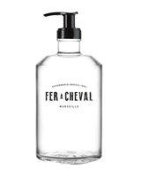 Pumpflasche aus Glas ohne Inhalt