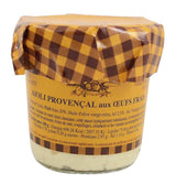 Azais Polito Aioli Provençal im Glas mit kariertem Deckel aus frischen Eiern