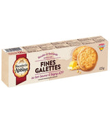 Biscuiterie de l'Abbaye Fines Galettes Butterkekse 125 g französisches Feingebäck mit Isigny Butter AOP aus der Normandie
