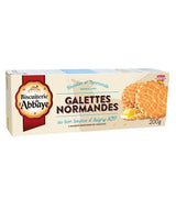 Biscuiterie de l'Abbaye Galettes Normandes Butterkekse 200 g französisches Gebäck mit Isigny Butter AOP aus der Normandie