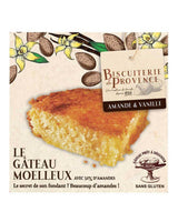 Biscuiterie de Provence Mandelkuchen mit Vanille als Produktbild vor weißem Hintergrund