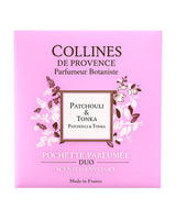 Collines de Provence Duftbeutel Patchouli Tonka 6g in rosa Verpackung