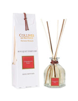 Collines de Provence Duftdiffuser Mohnblüte mit Duftstäbchen, Glasflakon und weißer Geschenkverpackung