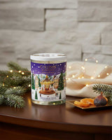 Collines de Provence Duftkerze Mandarine Feige mit Tannenzweigen, Mandarine und Feige