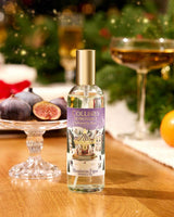 Collines de Provence Raumspray Mandarine Feige mit Feigen und festlicher Dekoration