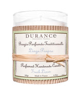 Durance Duftkerze Frische Wäsche, 180g Kerze im Glasbehälter