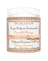 Durance Duftkerze Orange-Zimt, 180g Kerze im Glasbehälter