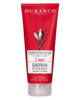 Durance Herren Shampoo & Duschgel Eleganter Safran in roter Tube mit Safranblüten-Motiv