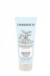Durance 2-in-1 Duschgel und Shampoo für Männer frische Minze in hellblauer Tube mit Minzmotiv