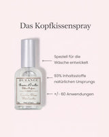 Durance Kopfkissenspray Weiße Kamelie mit Infos zu Inhaltsstoffen und Anwendungen