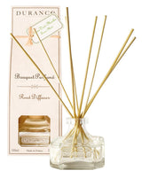 Durance Raumduft Diffuser Limette Minze mit Duftstäbchen und dekorativem Glasflakon 100 ml
