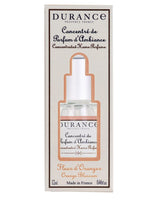 Durance Raumparfüm Konzentrat Fleur d'Oranger Orangenblüte mit Verpackung