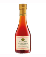 Edmond Fallot Rotweinessig aus Merlot-Trauben in 250ml Glasflasche mit rubinroter Farbe und goldener Kapsel