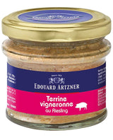 Edouard Artzner Riesling Terrine im Glas mit goldenem Deckel