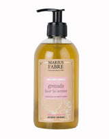 Marius Fabre Flüssigseife Granatapfel und Kirschblüte mit schwarzem Pumpspender