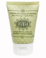 Marius Fabre Olivia Handcreme mit Orangenblüte und Olivenöl in grüner Tube