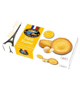Palets Bretons französische Butterkekse aus der Bretagne von Biscuiterie de la Pointe du Raz mit frischer Butter und knuspriger Textur