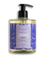 Panier des Sens Flüssigseife Lavendel aus der Provence, 500ml Pumpspender mit violettem Lavendel-Design