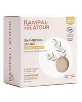 Rampal Latour Verpackung für festes Shampoo mit roter Tonerde und Olivenöl