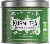 Bio Grüner Tee Thé vert à la menthe 100 g Metalldose / DE-ÖKO-006