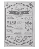 Geschirrtuch Jacquard Au Menu