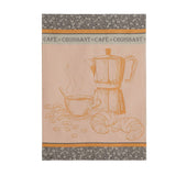 Geschirrtuch Jacquard 'Café croissant'