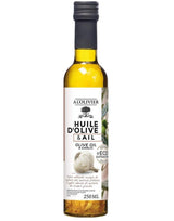 A L'Olivier Olivenöl mit Knoblauch, 250ml Glasflasche