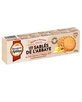 Biscuiterie de l'Abbaye Sablés d’Antan Butterkekse 175 g französisches Mürbegebäck mit Isigny Butter AOP aus der Normandie