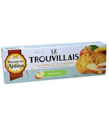 Biscuiterie de l'Abbaye Le Trouvillais Apfel Kekse 150 g französisches Gebäck mit Isigny Sahne AOP aus der Normandie