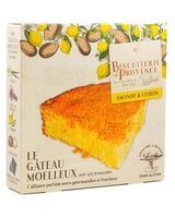 Biscuiterie de Provence Mandelkuchen mit Zitrone (Amande & Citron), glutenfrei, in dekorativer Verpackung