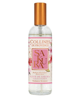 Collines  de Provence Raumspray Sakurablüte in Glaskflakon mit Zerstäuber