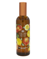 raumspray duftrichtung zitrusfrüchte von collines n brauner Glasflasche mit Zerstäuber