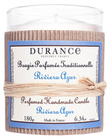 Durance Duftkerze Riviera Azur in Glasbehälter
