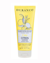 Durance Shampoo & Duschgel Zitrone Korsika für Herren in gelber Tube mit Zitronenillustration