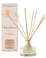 Durance Raumduft Diffuser Eukalyptus Minze 100ml mit Glasflakon, Duftstäbchen und dekorativer Verpackung im eleganten Design