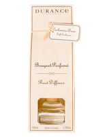 Durance Raumduft Diffuser Soft Cashmere 100ml in cremefarbener Verpackung mit dekorativem Duftetikett 