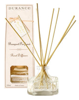 Durance Raumduft Weißer Moschus mit Duftstäbchen und dekorativem Glasflakon 100 ml