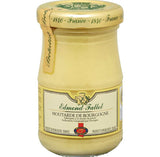Edmond Fallot Moutarde de Bourgogne Senf im 210gr Glas mit goldfarbenem Deckel und klassischem Etikett aus Burgund