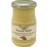 Edmond Fallot Senf mit Weisswein im 210 g Glas mit goldenem Deckel und Traubenmotiv
