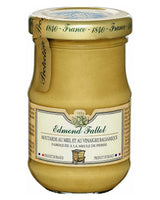Edmond Fallot Senf mit Honig und Balsamico im 105 gr Glas, französischer Feinkost-Senf mit cremiger Konsistenz und traditionellem Etikett