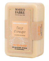 Marius Fabre Orangenblüten Seife mit Sheabutter, Block mit Etikett