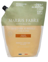Marius Fabre Flüssigseife Orange und Zimt im Nachfüllbeutel