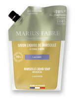 Marius Fabre Marseille Flüssigseife Lavendel Nachfüllbeutel mit Olivenöl eco refill