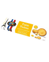 Palets Bretons traditionelle bretonische Butterkekse aus Frankreich von Biscuiterie de la Pointe du Raz mit frischer Butter aus der Bretagne