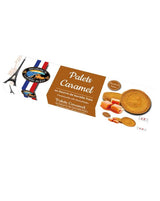 Palets Caramel Butterkekse mit Karamell aus Frankreich Biscuiterie de la Pointe du Raz mit frischer Butter und Karamellstücken