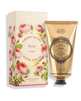 Panier des Sens Handcreme Rose mit Verpackung und 75 ml Tube, pflegende Handcreme mit Rosenextrakt aus der Provence