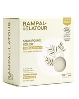 Rampal Latour Verpackung für festes Shampoo mit Kokosnussöl
