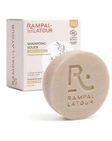 Rampal Latour festes Shampoo mit roter Tonerde und Olivenöl vor der Verpackung