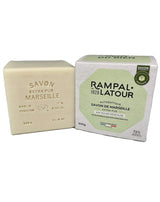 Rampal Latour weiße Savon de Marseille mit Verpackung