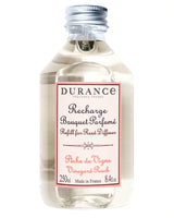 Durance Provence Recharge Bouquet Parfumé Refill Weinbergpfirsich, 250ml Nachfüllflasche für Stäbchen-Diffuser